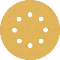 Bosch Accessoires expert c470 schuurpapier voor excenterschuurmachines 125 mm, 8 gaten, k180 50-delig - 1 stuk(s) - 2608900913