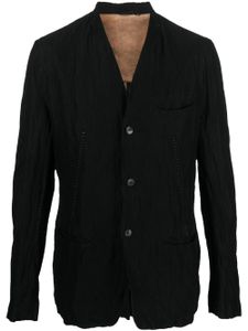 Masnada blazer à en coton mélangé - Noir