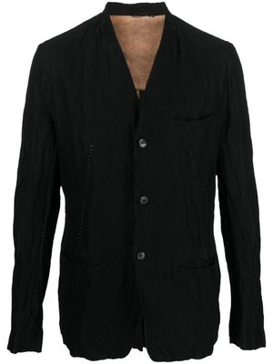 Masnada blazer à en coton mélangé - Noir