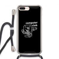 Floppyhead: iPhone 7 PLUS Transparant Hoesje met koord Floppyhead: iPhone 7 PLUS Transparant Hoesje met koord