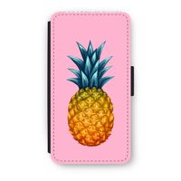 Grote ananas: iPhone X Flip Hoesje