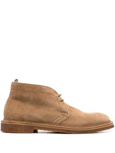 Officine Creative bottines Hopkins en daim - Marron