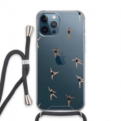 Dancing #1: iPhone 13 Pro Max Transparant Hoesje met koord