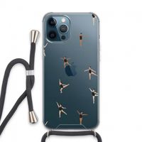 Dancing #1: iPhone 13 Pro Max Transparant Hoesje met koord