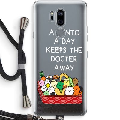 Bento a day: LG G7 Thinq Transparant Hoesje met koord