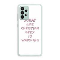 Christian Grey: Samsung Galaxy A52s 5G Transparant Hoesje