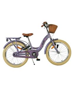 Volare blossom kinderfiets - meisjes - 20 inch - paars - twee handremmen