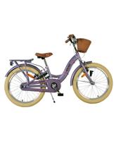 Volare blossom kinderfiets - meisjes - 20 inch - paars - twee handremmen
