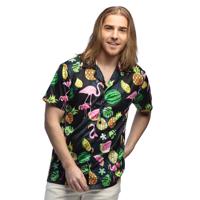 Hawaii Blouse Swinging Flamingo Heren
