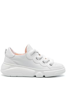 AGL baskets Magic Bubble en cuir - Blanc