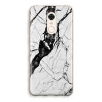 Witte marmer 2: Xiaomi Redmi 5 Transparant Hoesje Witte marmer 2: Xiaomi Redmi 5 Transparant Hoesje