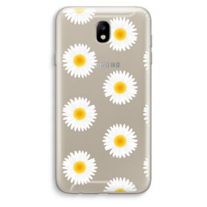 Margrietjes: Samsung Galaxy J7 (2017) Transparant Hoesje