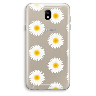 Margrietjes: Samsung Galaxy J7 (2017) Transparant Hoesje