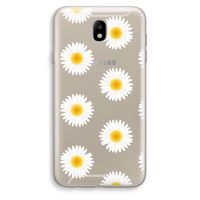 Margrietjes: Samsung Galaxy J7 (2017) Transparant Hoesje