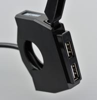 DAYTONA Usb-slim-mount 2x type-a sw 2x 12w
