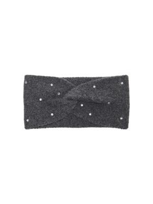 Kids ONLY winter hoofdband meisjes - grijs - KogChyna - gebreid