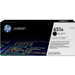 HP 651A originele zwarte LaserJet tonercartridge