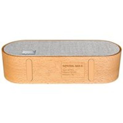 Imperial BAS 5 Draadloze stereoluidspreker Zilver, Hout 8 W