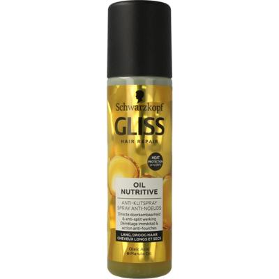 Gliss Kur Anti-klit spray oil nutritive Gliss Kur Anti-klit spray oil nutritive
