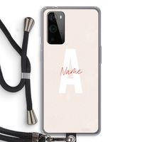 Strawberry Milkshake: OnePlus 9 Pro Transparant Hoesje met koord