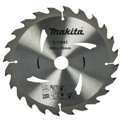 Makita Cirkelzaagblad voor Hout | Ø 165mm Asgat 20mm 24T - E-15643