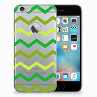 Apple iPhone 6 Plus | 6s Plus TPU bumper Zigzag Groen