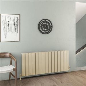 Eastbrook Malmesbury radiator 140x60cm aluminium 1394W cappuccino