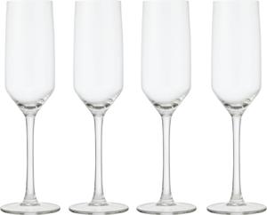 HEMA Champagneglazen 230ml - 4 Stuks (transparant)