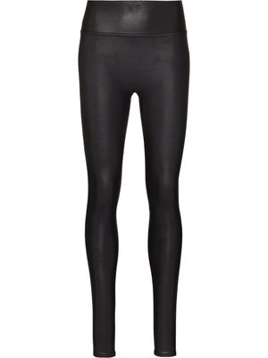 SPANX legging en cuir artificiel - Noir