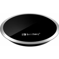 Sandberg Wireless Charger for Desk 10W oplader voor mobiele apparatuur Binnen Zwart - thumbnail