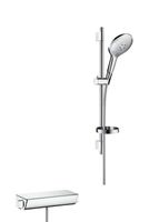 Hansgrohe Ecostat Select Thermostaat Met Raindance 150 3jet Air/unica's 65 Wit-chroom - thumbnail