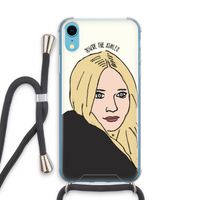 Ashley: iPhone XR Transparant Hoesje met koord
