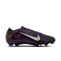 Nike Zoom Mercurial Vapor 16 Mbappé Elite Gras Voetbalschoenen (FG) Paars Goud Wit