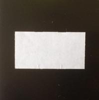 Etiket 3719 wit afn 2slit recht 25.000 - 3 stuks
