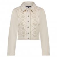Red Button - Beige | unisex | Spijkerjas | Beige | M | regular | Kamst mode