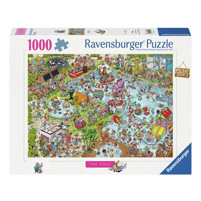 Ravensburger Legpuzzel holiday resort 3: the pool, 1000st.