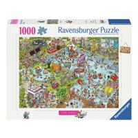 Ravensburger Legpuzzel holiday resort 3: the pool, 1000st.