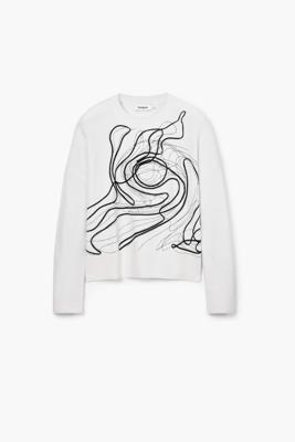 Jersey strepen M. Christian Lacroix - WHITE - L