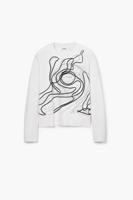 Jersey strepen M. Christian Lacroix - WHITE - L