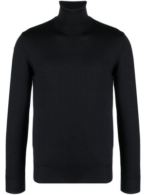 Altea pull en laine vierge à col roulé - Noir