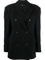 AMIRI blazer à boutonnière croisée - Noir - thumbnail