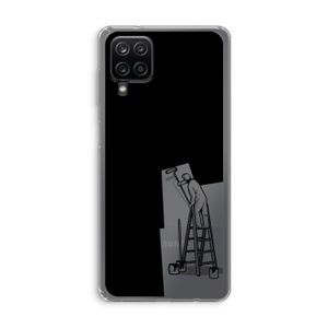 Musketon Painter: Samsung Galaxy A12 Transparant Hoesje