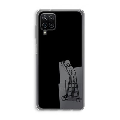 Musketon Painter: Samsung Galaxy A12 Transparant Hoesje