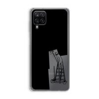 Musketon Painter: Samsung Galaxy A12 Transparant Hoesje Musketon Painter: Samsung Galaxy A12 Transparant Hoesje