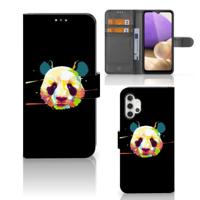 Samsung Galaxy A32 4G Leuk Hoesje Panda Color Samsung Galaxy A32 4G Leuk Hoesje Panda Color