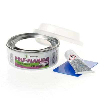Polyplamuur(190gr)+verharder(10gr)