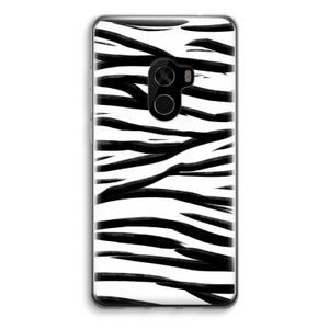 Zebra pattern: Xiaomi Mi Mix 2 Transparant Hoesje