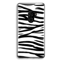 Zebra pattern: Xiaomi Mi Mix 2 Transparant Hoesje