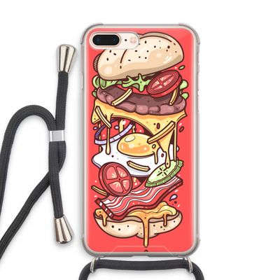 Diet Coke Please: iPhone 8 Plus Transparant Hoesje met koord