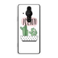 I love cacti: Sony Xperia Pro-I Transparant Hoesje